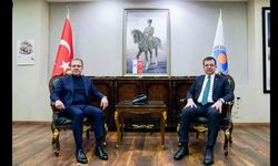 BAŞKAN SEÇER, İSTANBUL BÜYÜKŞEHİR BELEDİYE BAŞKANI EKREM İMAMOĞLU’NU KONUK ETTİ