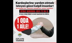 TOROSLAR BELEDİYESİNDEN DEPREMZEDELER İÇİN “1 ODA, 1 AİLE” KAMPANYASI!