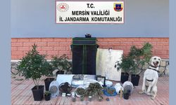 “EVİNDE UYUŞTURUCU İMAL EDEN ŞÜPHELİYE JANDARMA OPERASYONU”