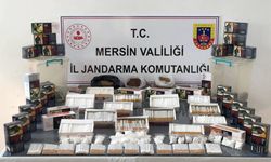 JANDARMADAN KAÇAK SİGARA VE MAKARON OPERASYONU