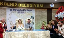 AKDENİZ’DE 4 BUÇUK YILDA 9 BİNİ AŞKIN ÇİFTİN RESMİ NİKÂHI KIYILDI