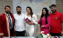 EŞ BAŞKAN SARIYILDIZ İLK NİKAHINI KIYDI