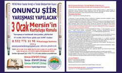 10. Kez Şiir Yarışması Yapılacak