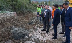 Vali Pehlivan, Yol Çalışmalarını Yerinde İnceledi