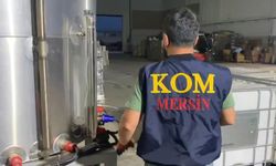 "Mersin'de Alkol İmalathanesine Baskın!"