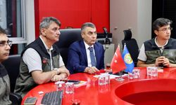 Vali Toros Yangın Yönetim Merkezi’nde İncelemelerde Bulundu