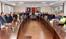 Mersin Valiliği’nde Koordinasyon Toplantısı Yapıldı