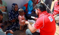 Türk Kızılay’dan Sudan’da Yerinden Edilenlere Gıda Desteği