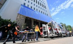 MERSİN'DE YANGIN TATBİKATI YAPILDI