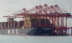 Mersı̇n Uluslararası Lı̇manı Dünyanın En Büyük Konteyner Gemı̇sı̇ MSC IRINA'yı Ağırladı