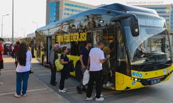 Mersinliler elektrikli otobüsleri memnuniyetle karşıladı