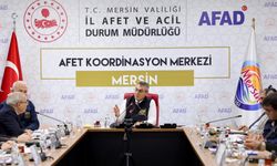 MERSİN VALİSİ ATİLLA TOROS BAŞKANLIĞINDA TOPLANTI GERÇEKLEŞTİRİLDİ