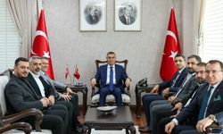 VALİ ATİLLA TOROS'A, MTSO'DAN ZİYARET