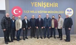 Kayserililerden Yenişehir Milli Eğitime Ziyaret