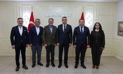 Mersin Valisi Atilla Toros, Milletvekili Uysal İl Görüştü