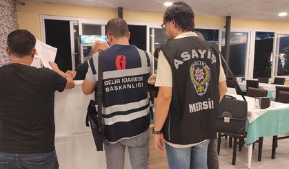 Mersin Polisinden Asayiş Uygulaması