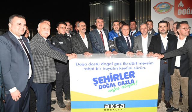 Başkan Kılınç Sözünü Tuttu, Anamur’da Doğalgaz Kullanımı Başladı