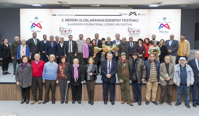 2. ULUSLARARASI MERSİN EDEBİYAT FESTİVALİ’NDE ÖDÜL HEYECANI YAŞANDI