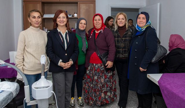 TÖMÜK KADIN VE ÇOCUK ATÖLYESİ HİZMET VERMEYE BAŞLADI