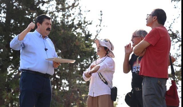 BAŞKAN YILDIZ “TARİHİ MİRASIMIZ YUMUKTEPE’YE SAHİP ÇIKIYORUZ”