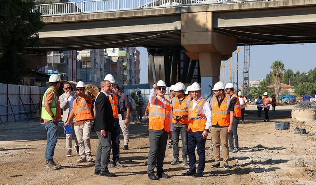 Vali Pehlivan, Hızlı Tren Hattı Şantiye Sahasını Ziyaret Etti