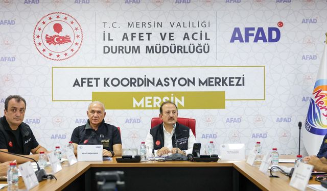 Mersin İli Genelinde Deprem Tatbikatı Yapıldı