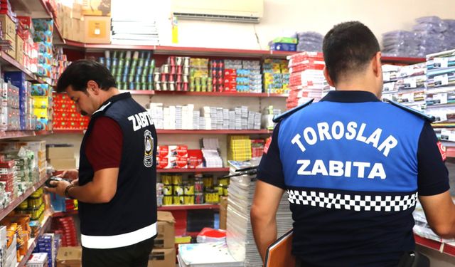 TOROSLAR ZABITASINDAN, KIRTASİYELERE SIKI DENETİM