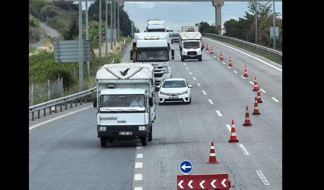 Mersin'de Otoyol Jandarmasından Drone Destekli Trafik Denetimi