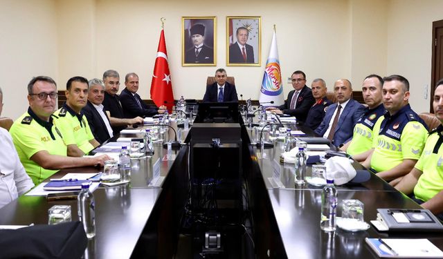 Trafik Levhaları Toplantısı Yapıldı