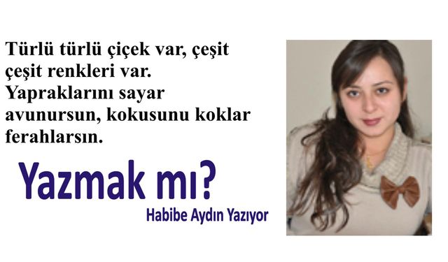 Yazmak mı?