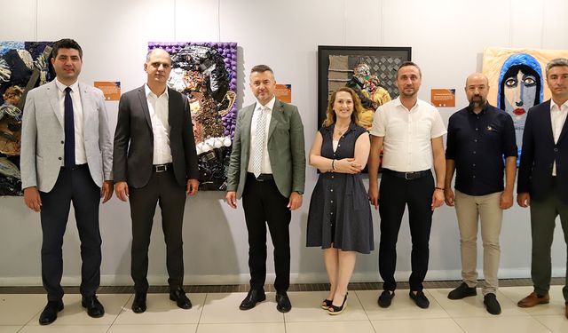 “Atıktan Sanata” sergisi açıldı