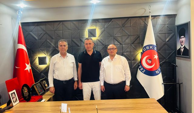 Türk Sağlık-Sen’i Ziyaret Ettiler