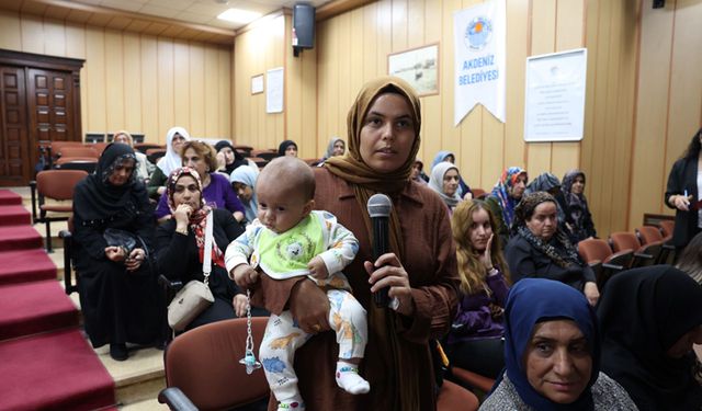 Akdeniz Belediyesi’nden “Anne Sütü İle Besle Sevgi İle Büyüt Projesi”