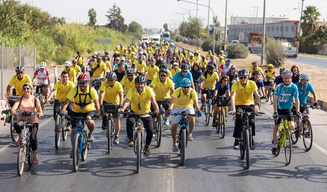 4. Kleopatra Bisiklet Festivali Renkli Görüntülerle Başladı
