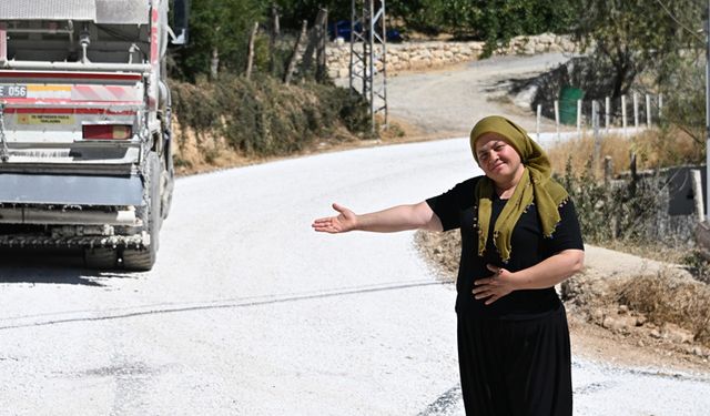 Mut’un Çömelek Mahallesi’nde Bir İlk: Asfalt Yol