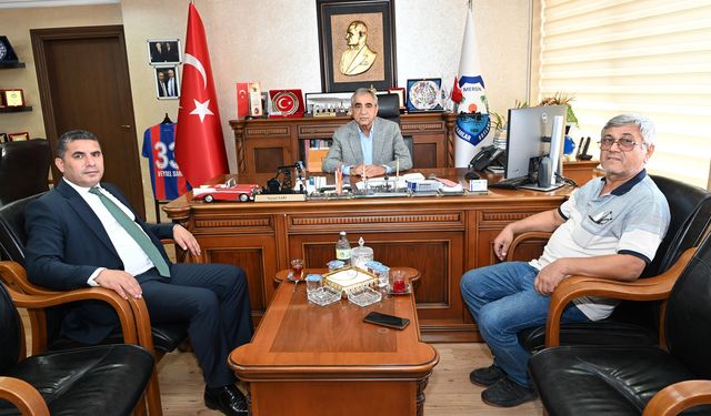 SGK İl Müdürü Koç, Başkan Sarı’yı ziyaret etti