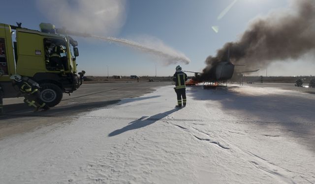Uçak Kazası Senaryosu Gerçeğini Aratmadı