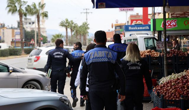 Toroslar Zabıtası İlçenin Dört Bir Yanında Denetimde