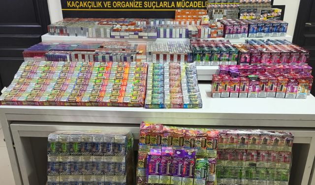 Binlerce Kaçak Ürün Ele Geçirildi