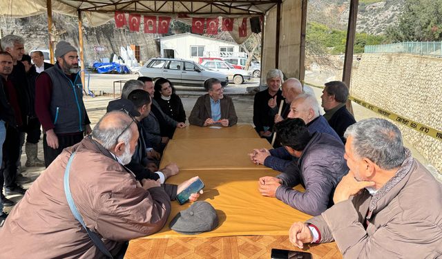 MHP Mersin Milletvekili Dr. Levent Uysal’dan Mezitli Ve Erdemli’de Sel Ziyareti