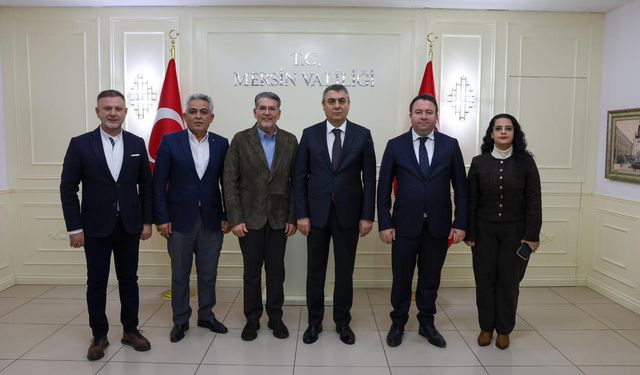 Mersin Valisi Atilla Toros, Milletvekili Uysal İl Görüştü