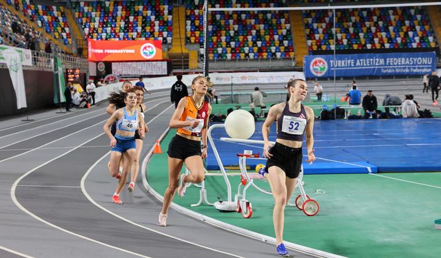 Yeşilay Türkiye Salon Atletizm Şampiyonası tamamlandı