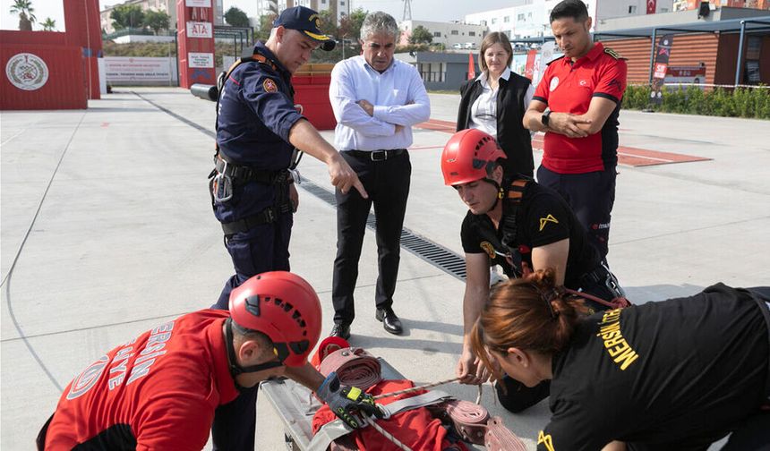 BÜYÜKŞEHİR, ETKİLİ EĞİTİMLE YETKİN İTFAİYE ERİ YETİŞTİRİYOR