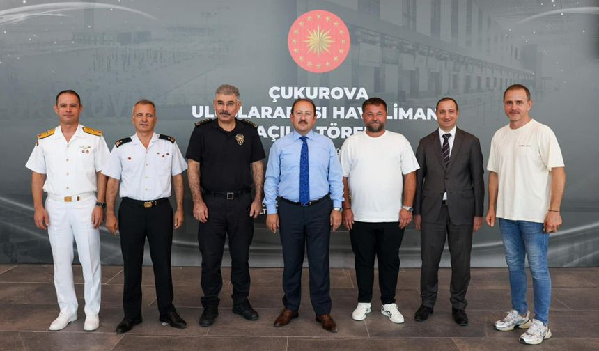 ÇUKUROVA ULUSLARARASI HAVALİMANI’NDA AÇILIŞA YÖNELİK HAZIRLIKLAR YERİNDE İNCELENDİ