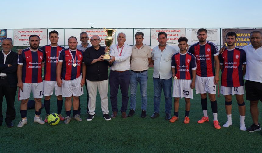 “Mahalleler Arası Futbol Turnuvasını 15 Bin Kişi İzledi”