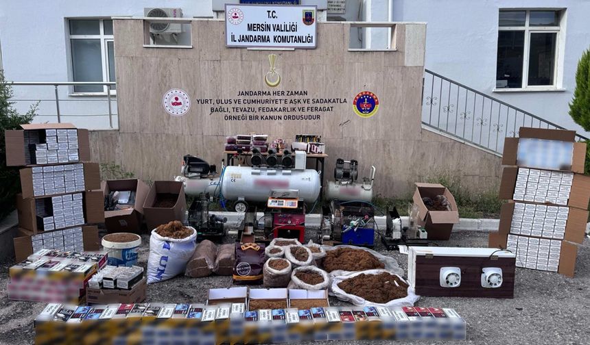 "Jandarmadan Kaçak Sigara Operasyonu"