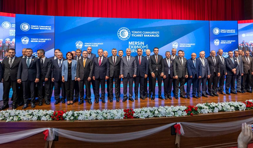 Mersin Ekonomi Zirvesi Sonuç Bildirge Toplantısı Yapıldı