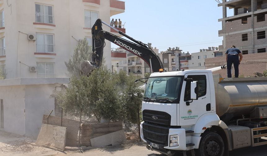 Toroslar’da 8 yıllık işgal son buldu