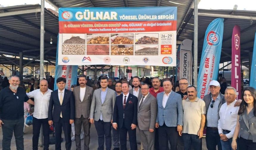 Özdemirci’den Gülnar Yöresel Ürünler Sergisi'ni ziyaret