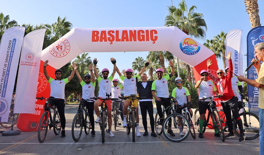 Bu kez çarklar değil pedallar döndü